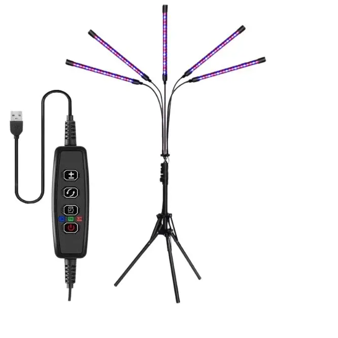 USB Floor Plant Light with Timer & Remote Control - Image 15