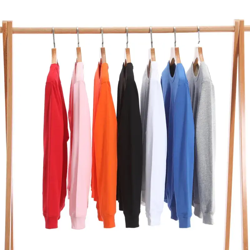 Pink Long Sleeve Hooded Sweatshirt for Men - Image 16