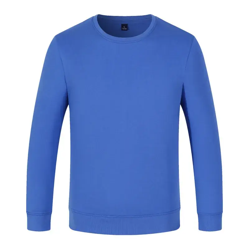 Pink Long Sleeve Hooded Sweatshirt for Men - Image 12