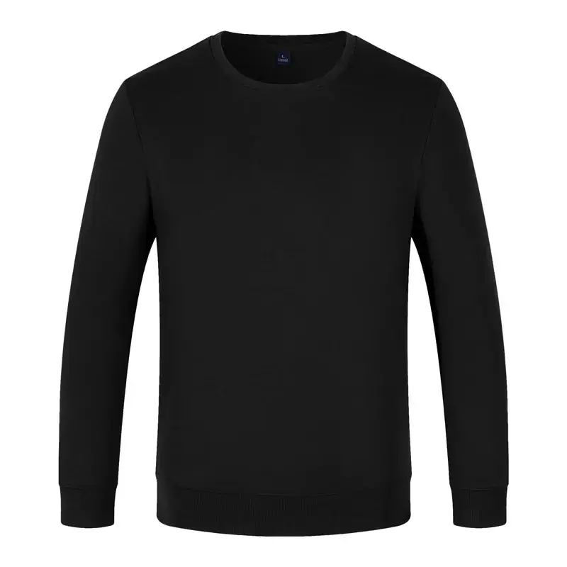Pink Long Sleeve Hooded Sweatshirt for Men - Image 8