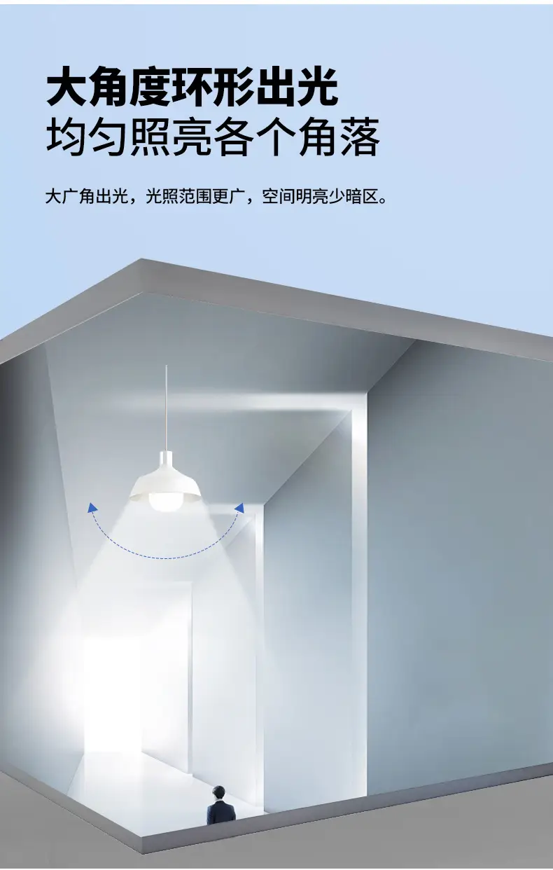 3W E27 Bulb White 50mm LED Light — feature 8