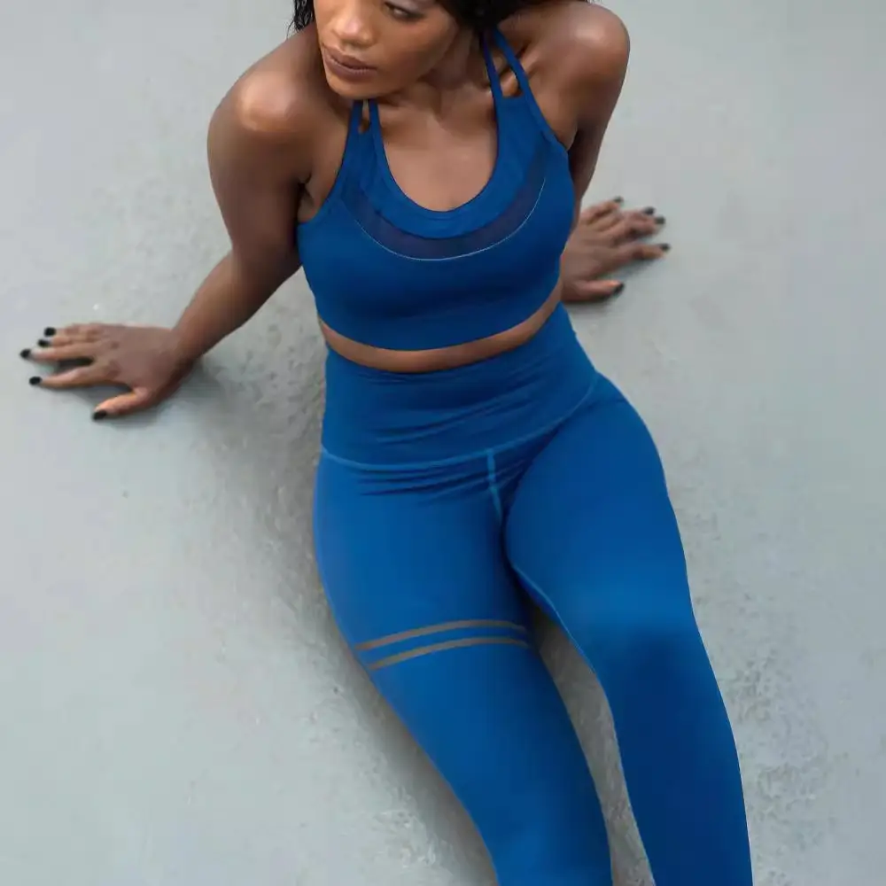 2020 Green High Waist Yoga Pants Tight Sports Leggings - Image 8