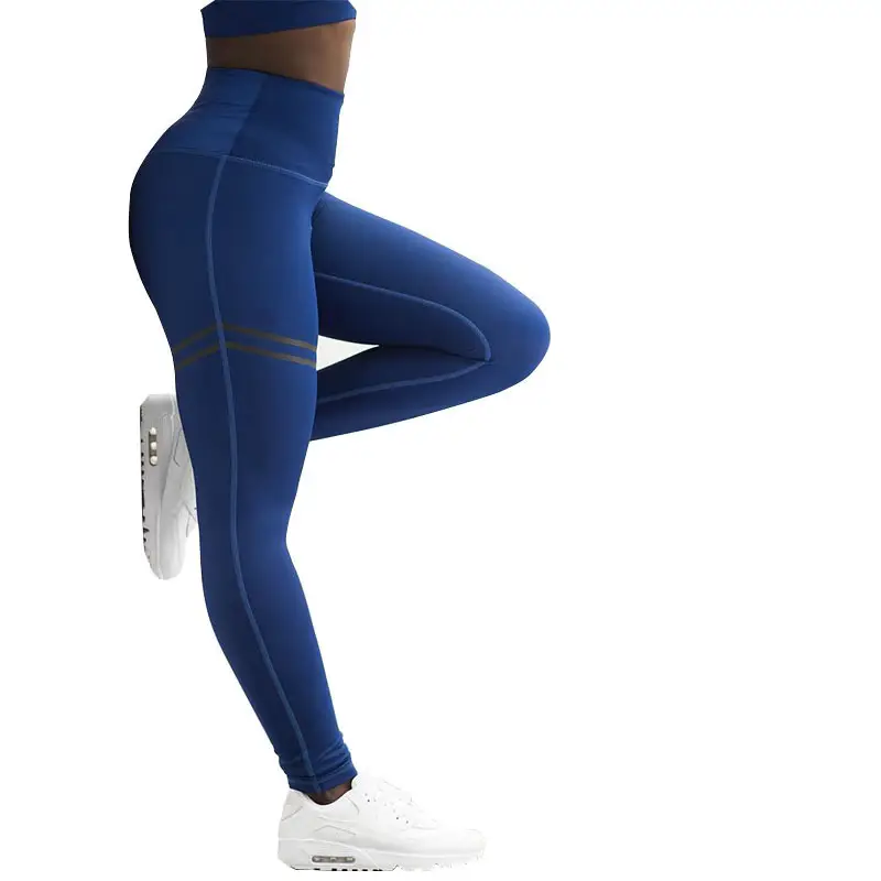2020 Green High Waist Yoga Pants Tight Sports Leggings - Image 9