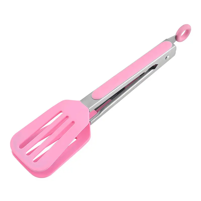 Purple Silicone Food Clip for Steak & Bread - Image 3