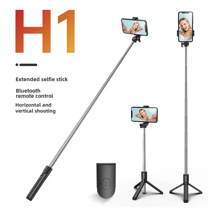 Selfie Stick Tripod for Mobile Phone Live Streaming Photography - Image 3