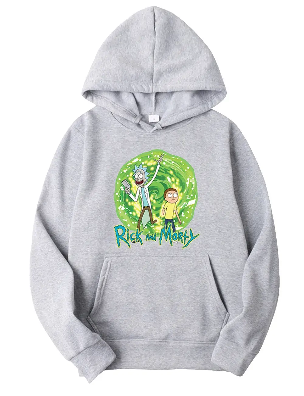 Rick and Morty Hooded Sweatshirt White Men - Image 12