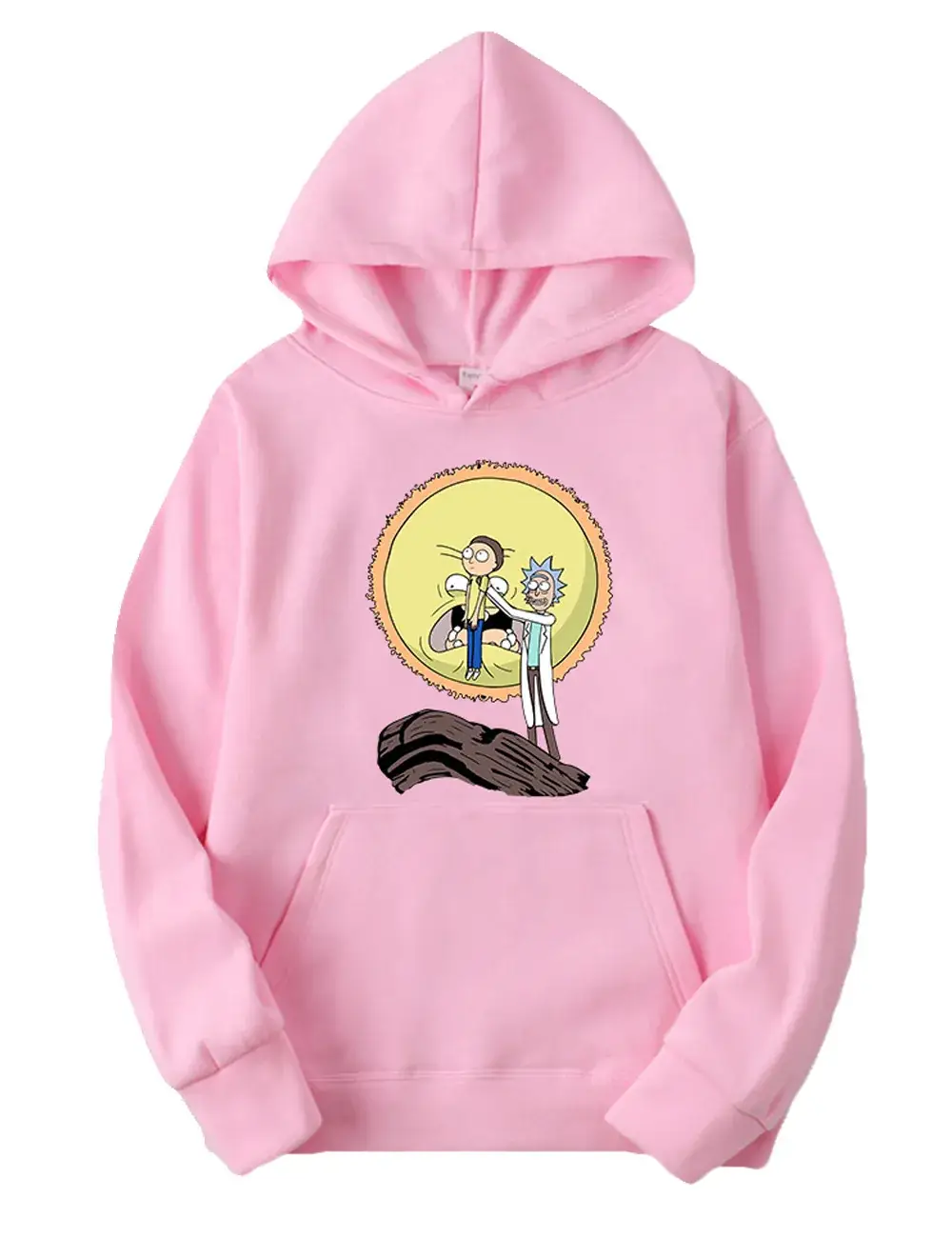 Rick and Morty Hooded Sweatshirt White Men - Image 13