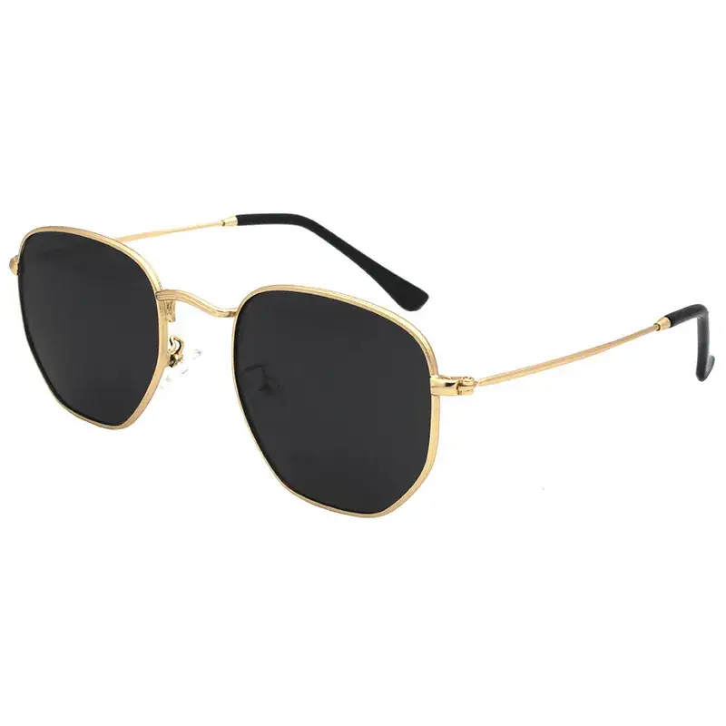 Polarized Sunglasses for Men Women Gold Frame - Image 5