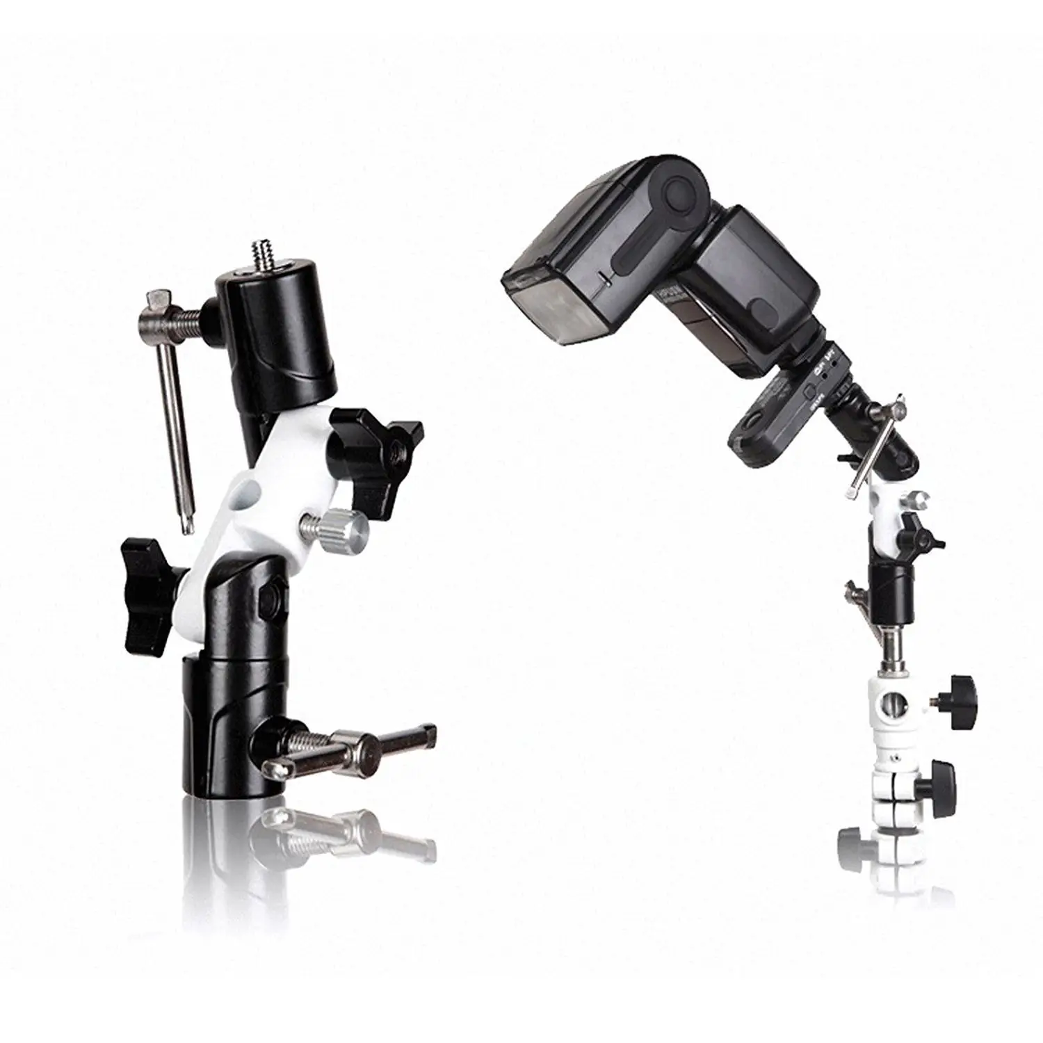 Tripod Camera Dither Umbrella H Bracket 3-Section Lamp Holder — feature 16