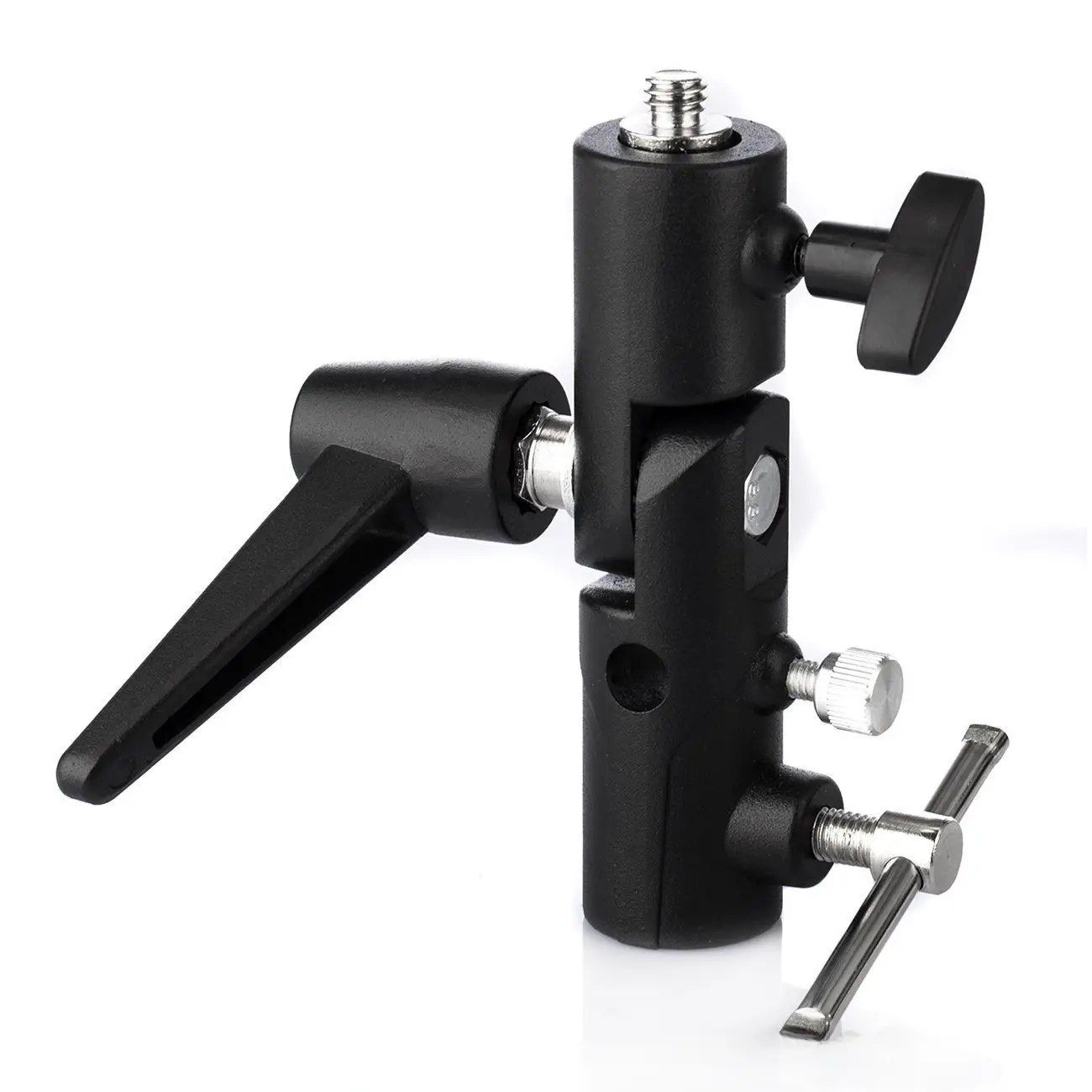 Tripod Camera Dither Umbrella H Bracket 3-Section Lamp Holder - Image 2
