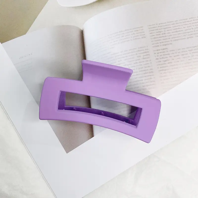 Frosted Square Hairpin for Girls Women Bathing Back Head - Image 14