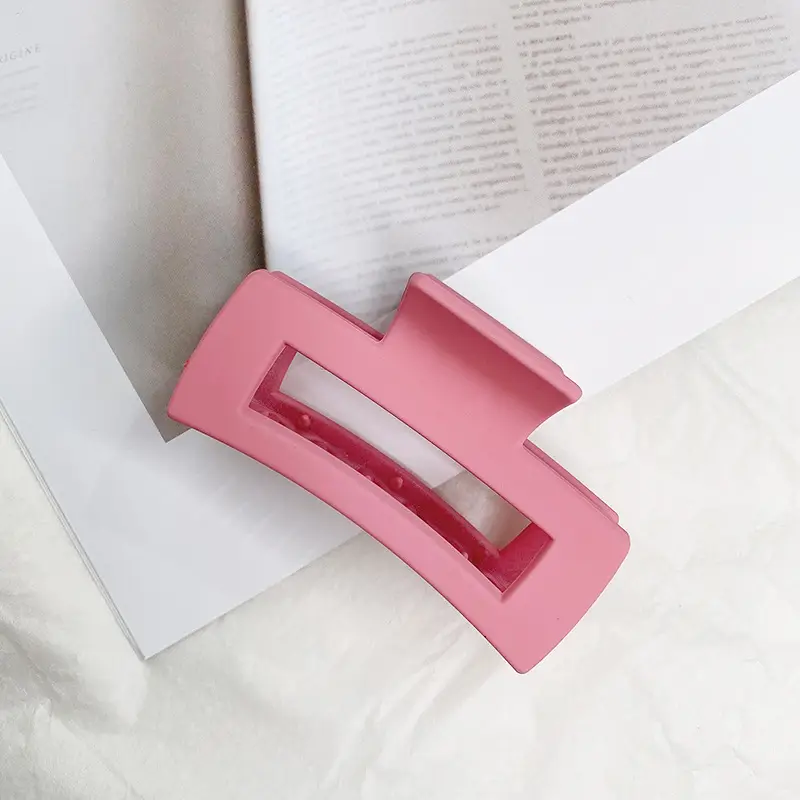 Frosted Square Hairpin for Girls Women Bathing Back Head - Image 6