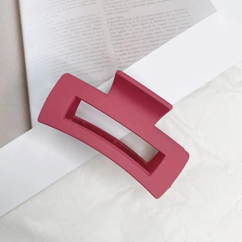 Frosted Square Hairpin for Girls Women Bathing Back Head - Image 9