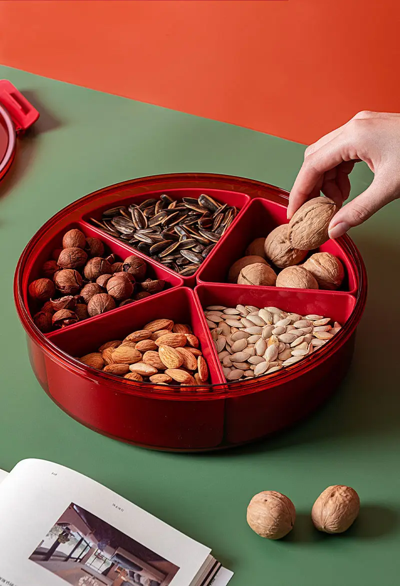 New Year Red Fruit Box for Home Living Room — feature 4