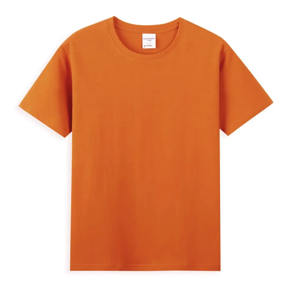 Pure Cotton Crewneck T-Shirt Purple Embroidered Print - Image 32