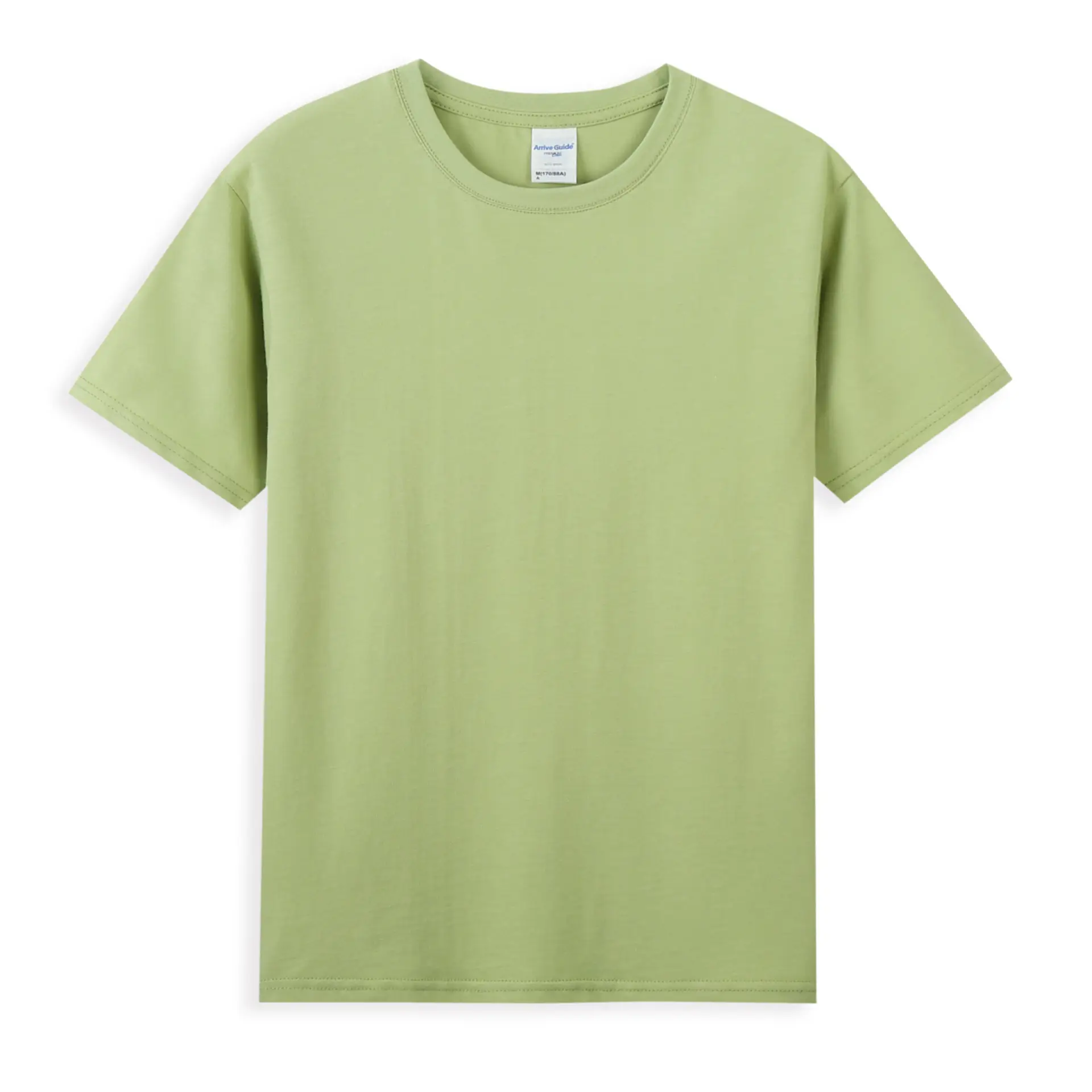 Pure Cotton Crewneck T-Shirt Purple Embroidered Print - Image 42