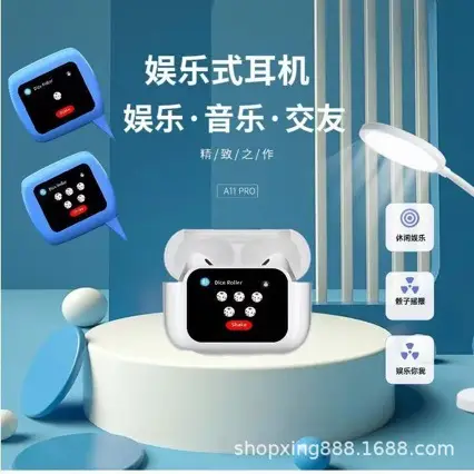 Bluetooth Headset with Noise Reduction & A9 Pro E11 Color Screen - Image 8