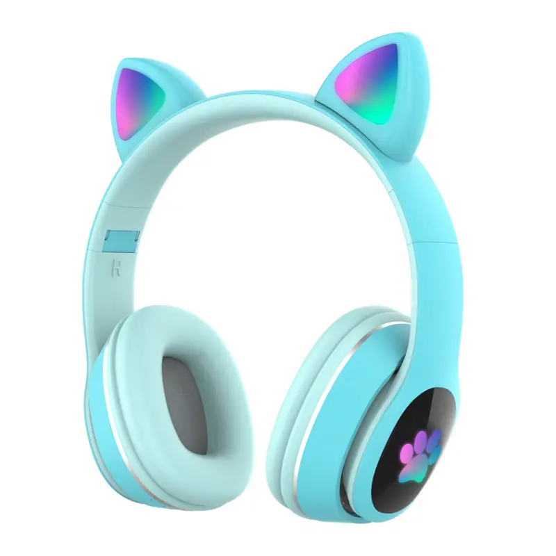 Cute Cat Ear Bluetooth Headset for Girls - Image 15