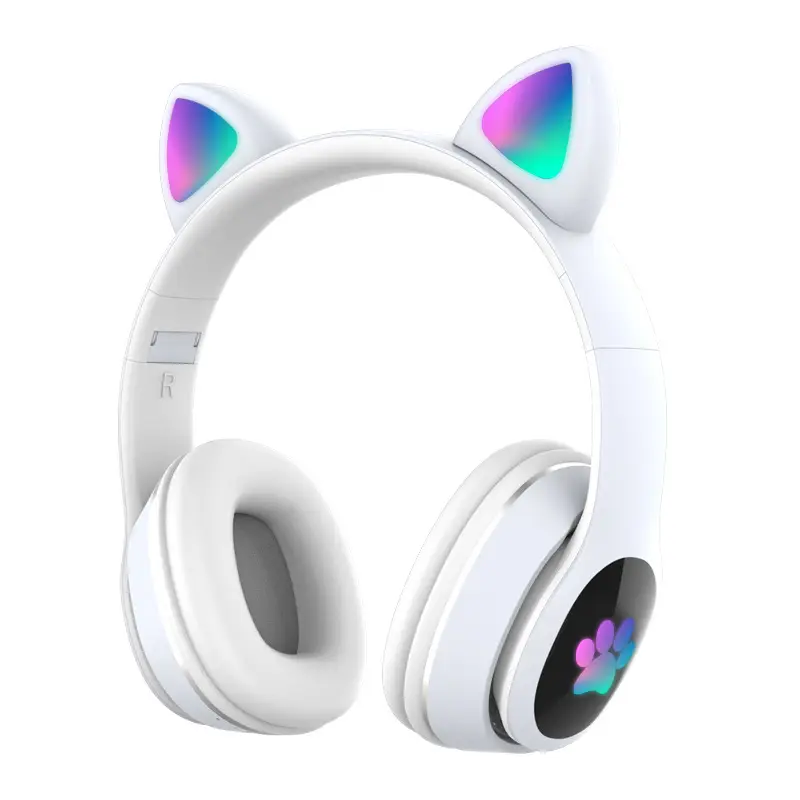 Cute Cat Ear Bluetooth Headset for Girls - Image 5