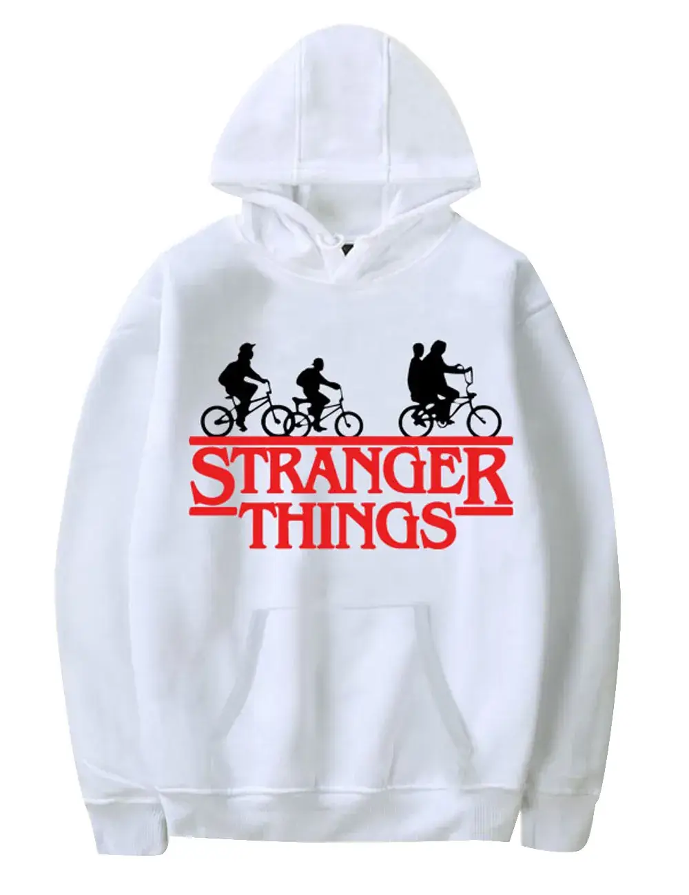 White Stranger Things Hoodie Men Cross Border Hot Sale - Image 6