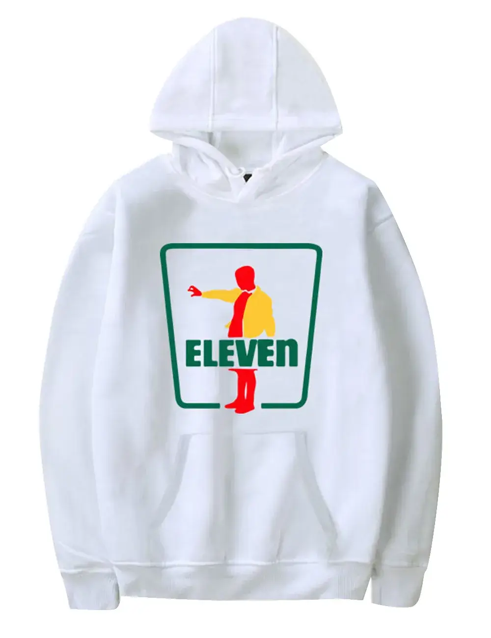 White Stranger Things Hoodie Men Cross Border Hot Sale - Image 11