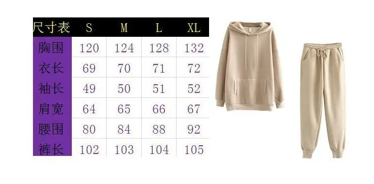 Purple Fleece Hoodie Set for Men Women Loose Fit 2026 — feature 1