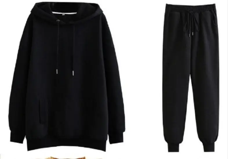 Purple Fleece Hoodie Set for Men Women Loose Fit 2026 — feature 11