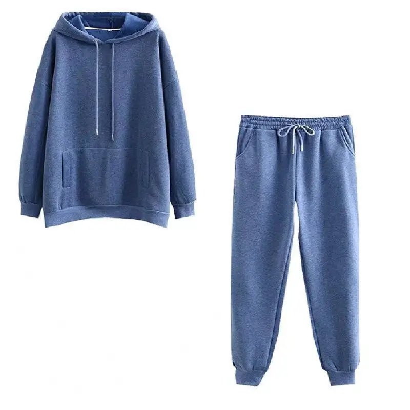 Purple Fleece Hoodie Set for Men Women Loose Fit 2026 - Image 11