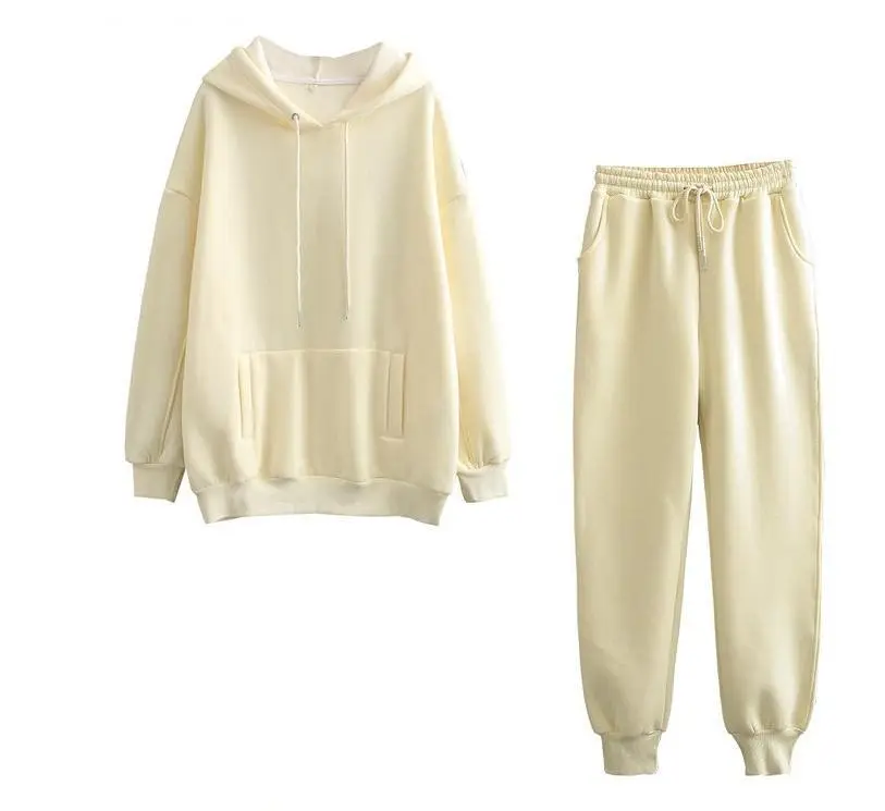 Purple Fleece Hoodie Set for Men Women Loose Fit 2026 - Image 7