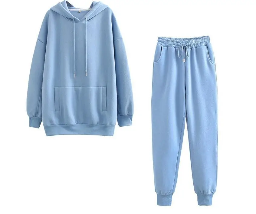Purple Fleece Hoodie Set for Men Women Loose Fit 2026 - Image 9