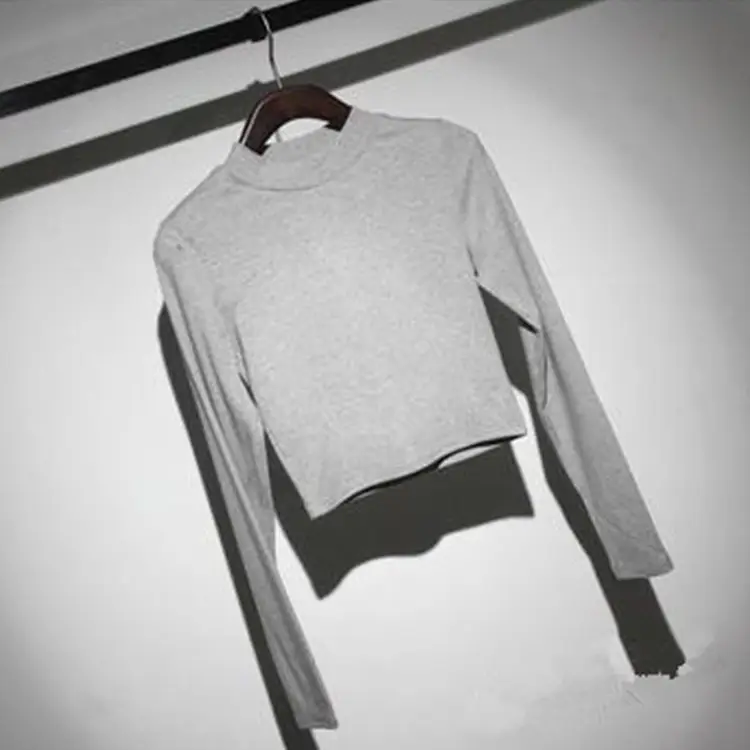 Black 2-Tier Turtleneck Top with Striped Pants