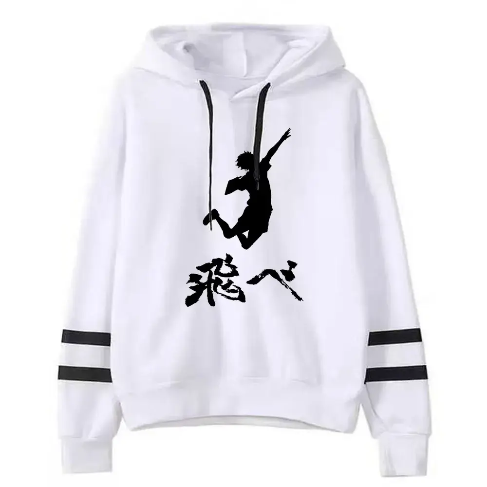 Black Cross-Body Graphic Hoodie Sweatshirt for Men - Image 15