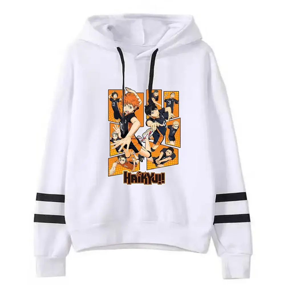Black Cross-Body Graphic Hoodie Sweatshirt for Men - Image 5