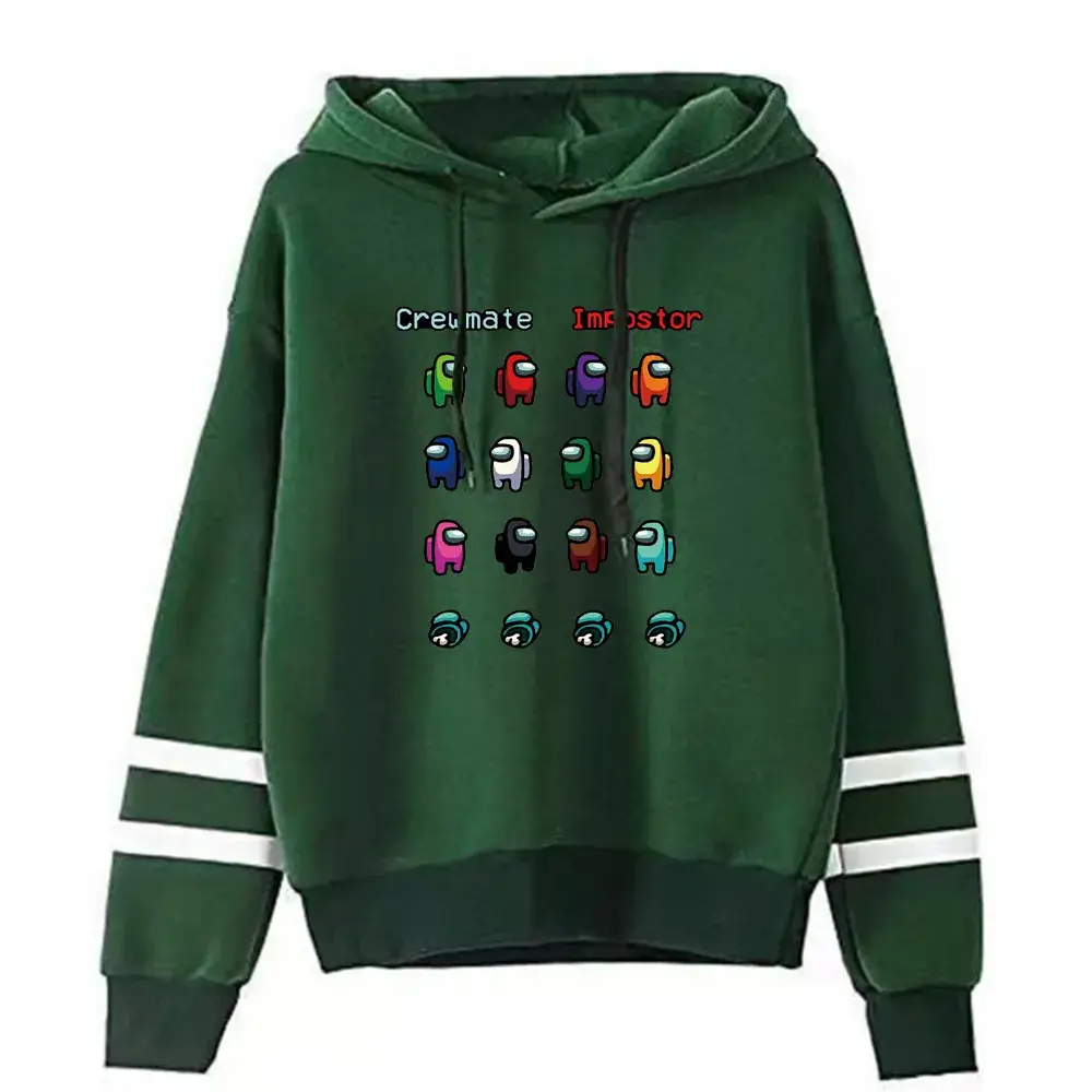 Men Cross-Branded Hoodie Sweatshirt White Impostors Print