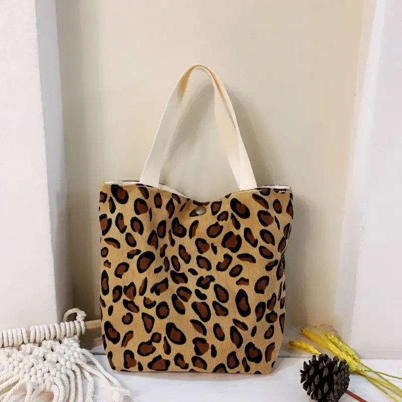 Corduroy Leopard Light Curry