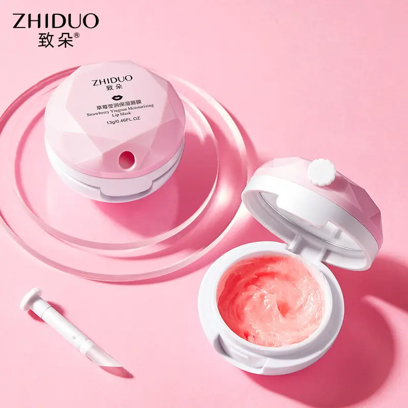 To a strawberry Yingrun moisturizing lip film 13g