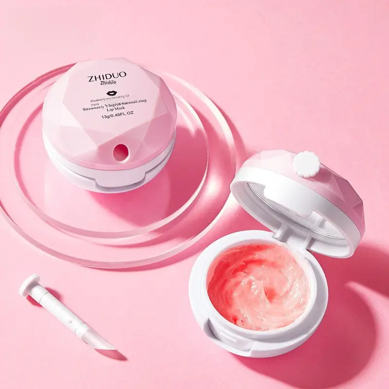 Peach Lip Mask for Summer Moisturizing Patch Type