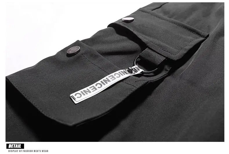 Men Slim Fit Casual Pants Grey 2024 Spring Summer — feature 15