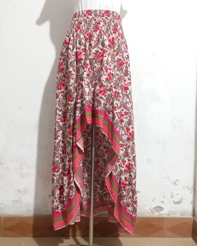 Women's Printed High Waist Long Skirt Set — feature 22