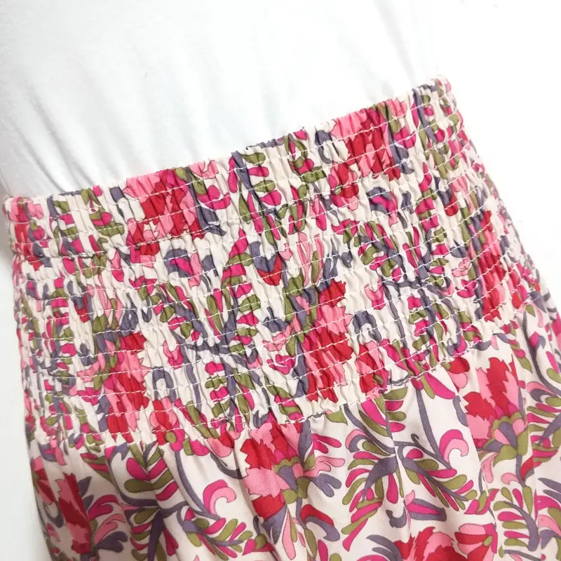 Women's Printed High Waist Long Skirt Set — feature 25