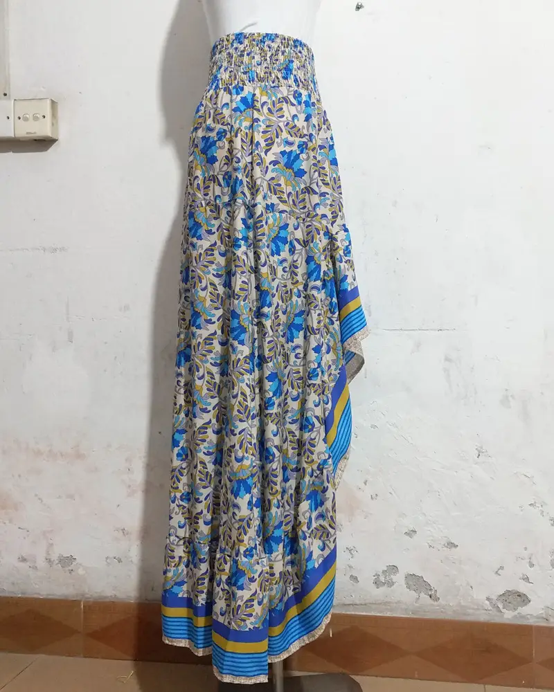 Women's Printed High Waist Long Skirt Set — feature 27