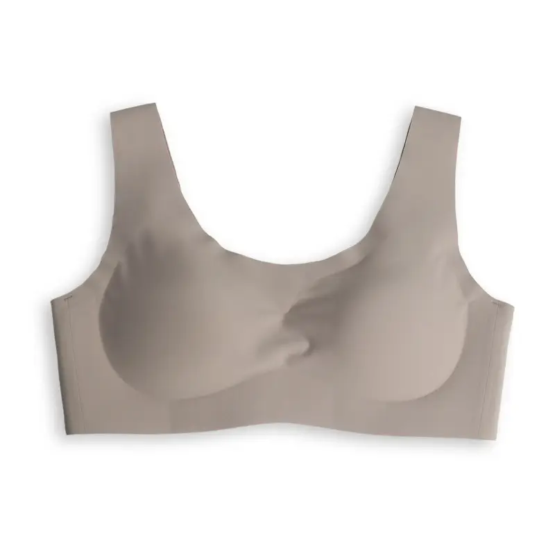 Black Seamless Wireless Underwear for Women