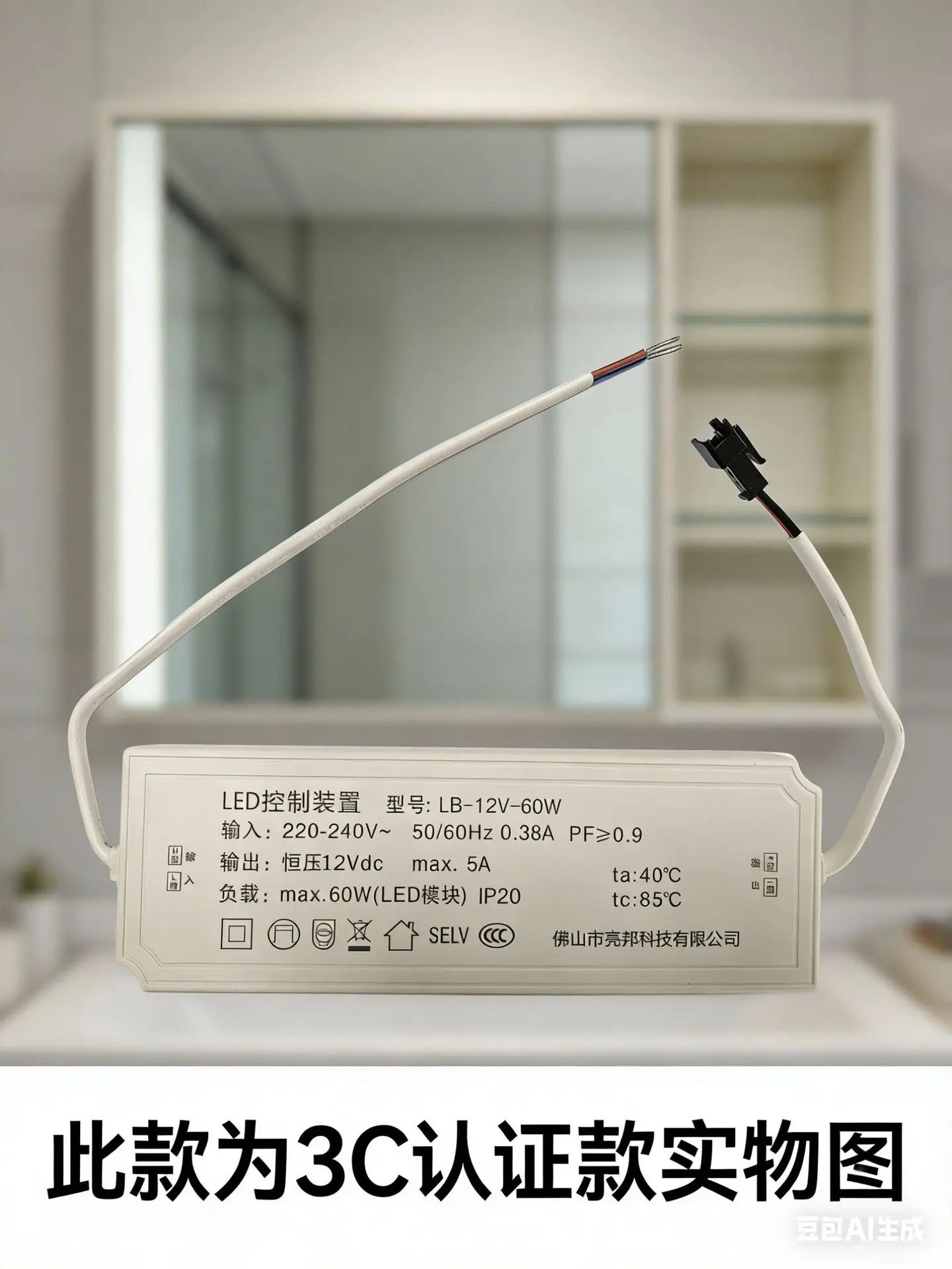 12V LED Switching Power Supply with Infrared Hand Scan