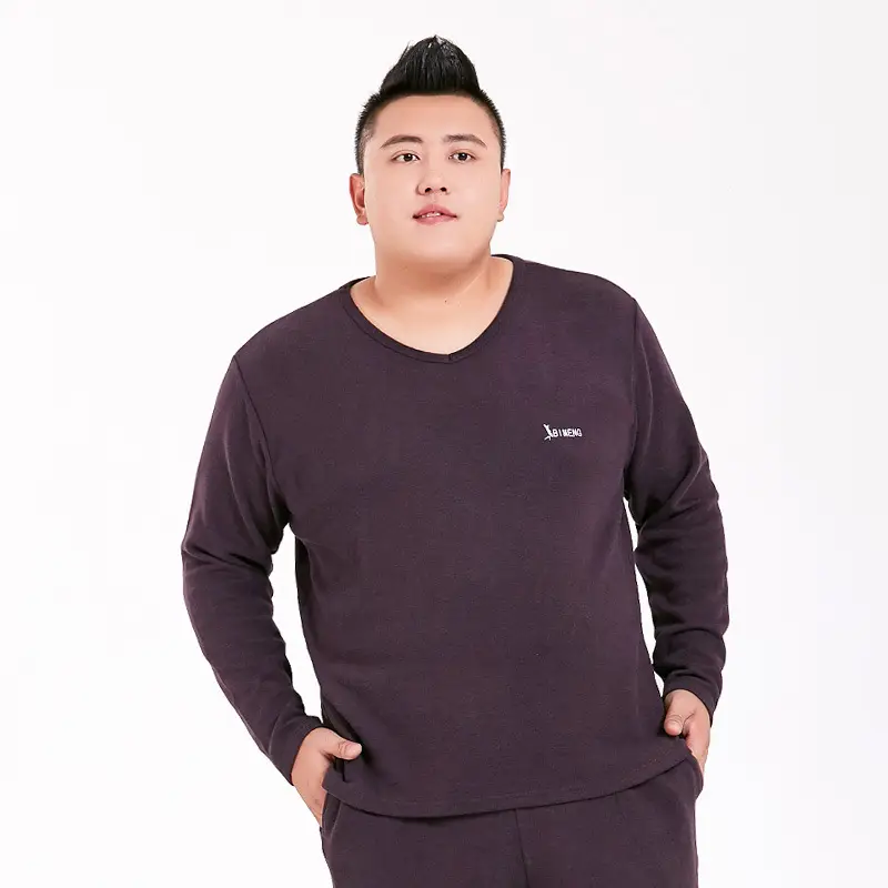 Bi Meng 2020 Long Sleeve Thermal T-Shirt Plus Size Black - Image 2
