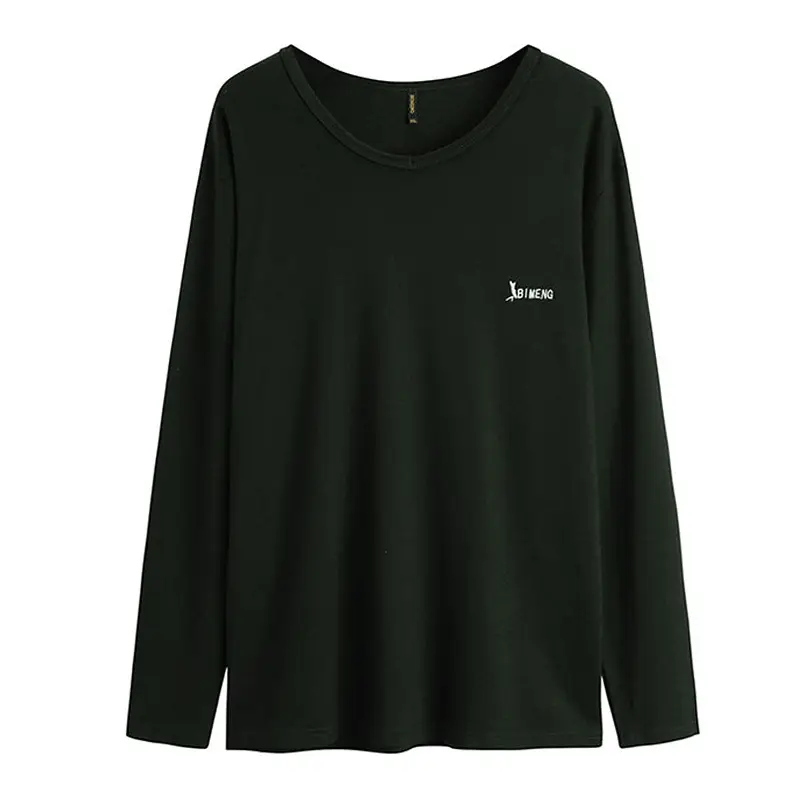 Bi Meng 2020 Long Sleeve Thermal T-Shirt Plus Size Black - Image 6