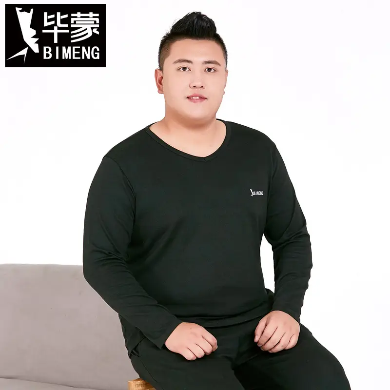 Bi Meng 2020 Long Sleeve Thermal T-Shirt Plus Size Black - Image 3