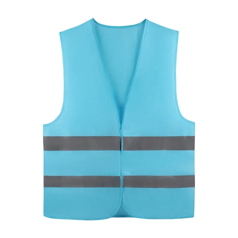 Blue Reflective Safety Vest for Construction Outdoor Use - Image 4