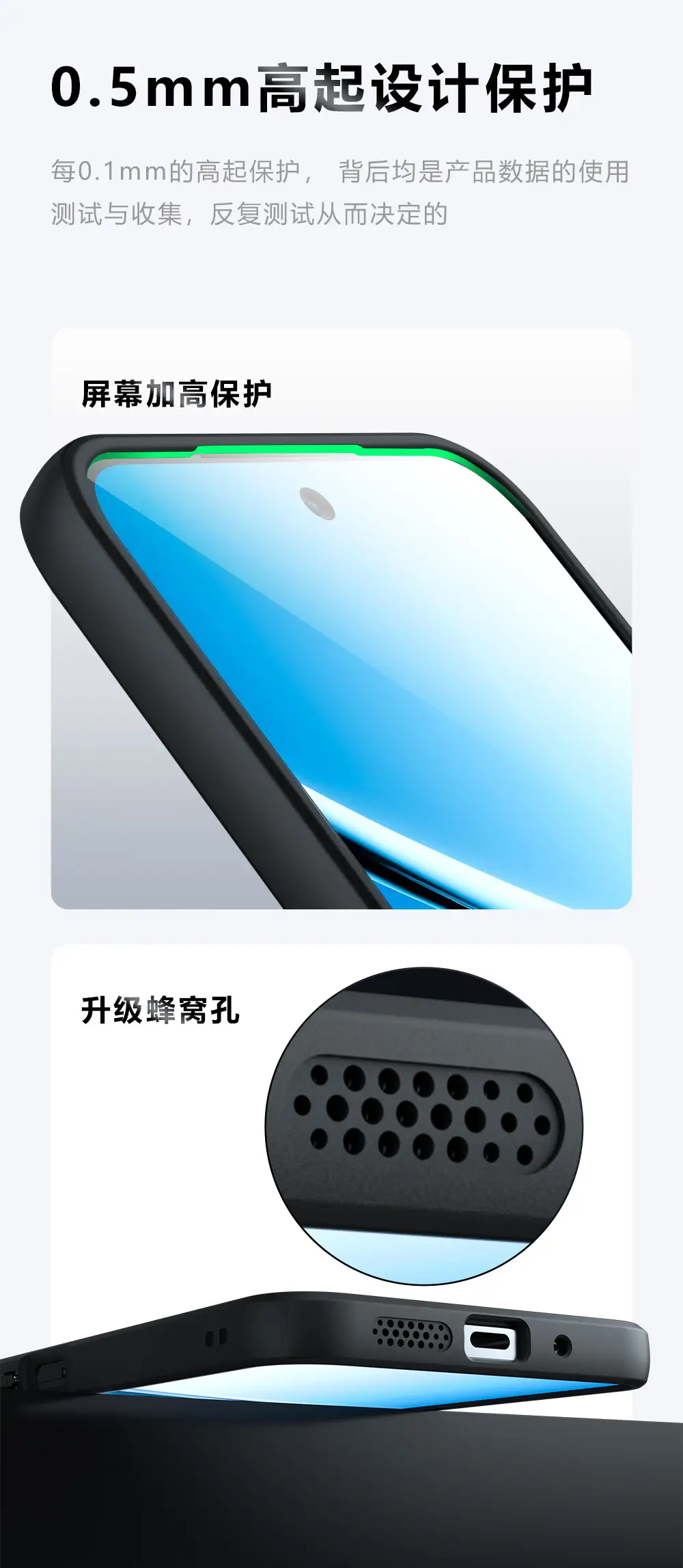 Magnetic Phone Case for Xiaomi Redmi 15 Grey Matte Anti Drop — feature 7