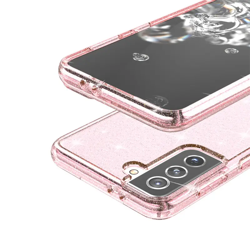 Samsung S21 Plus Glitter Drop-Resistant Shell - Image 10