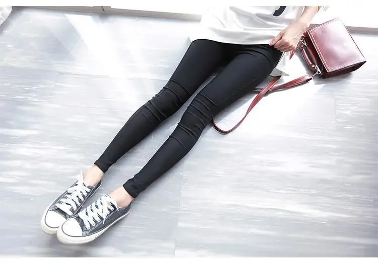 Plus Size Black Holes Leggings 100kg No Snagging — feature 17